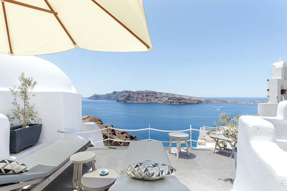 Yposkafo Jacuzzi House | My Santorini Hotels